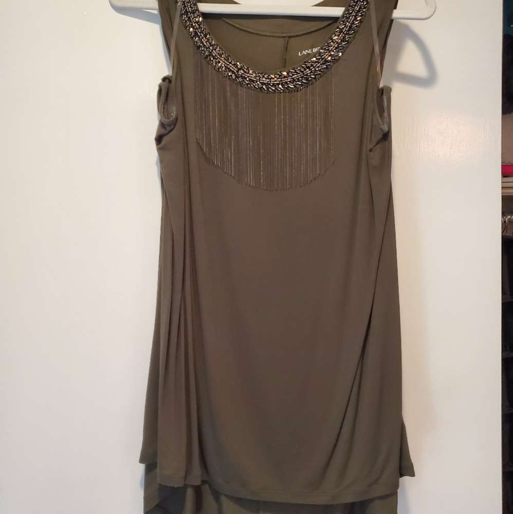 Lane Bryant Embellished Tank Top